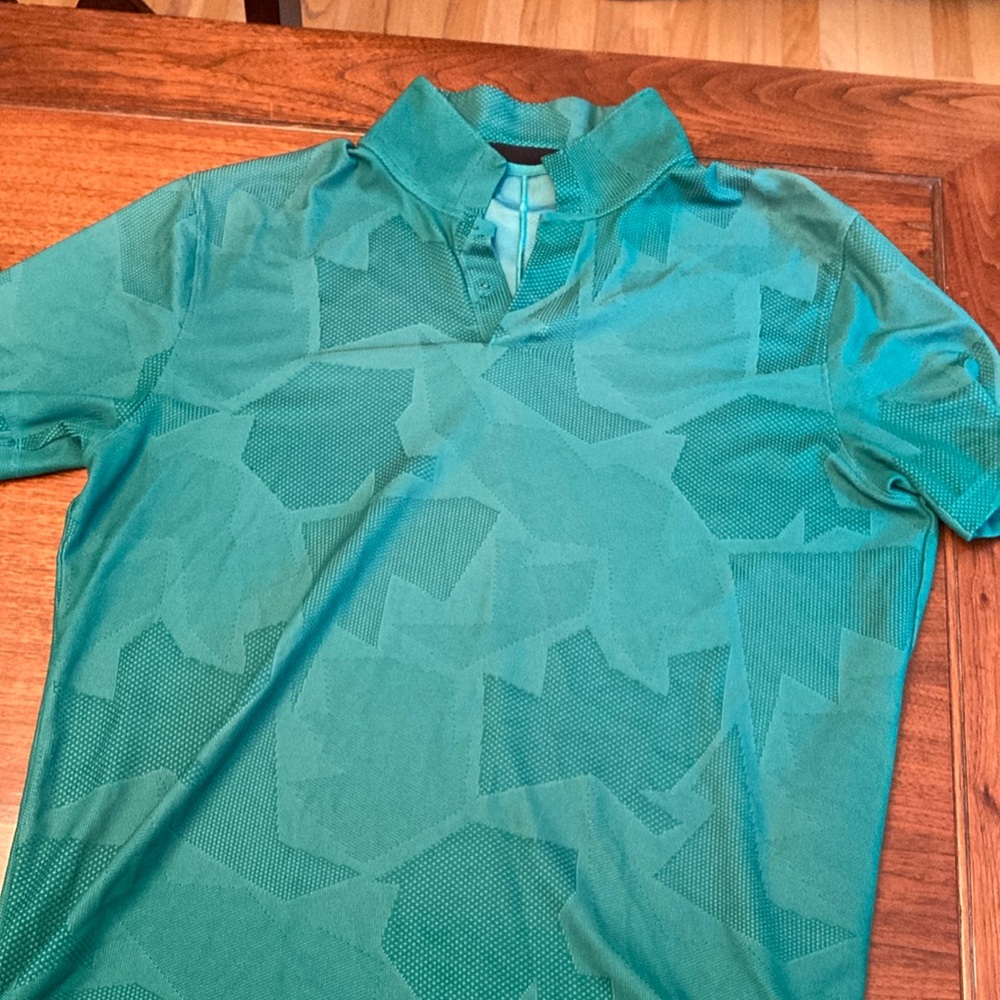 Green Nike Golf Shirt